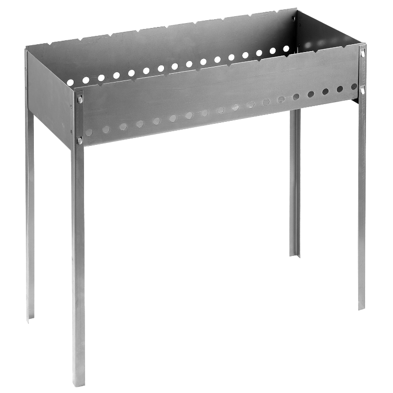 Мангал сборный Grinda Barbecue 427783, 700 х 300 х 700 мм, сталь, 1.5 мм, в коробке в Кинешме