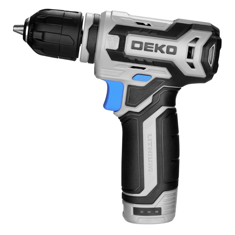 Аккумуляторная дрель-шуруповерт Deko ZKCD12FU-Li 063-4141