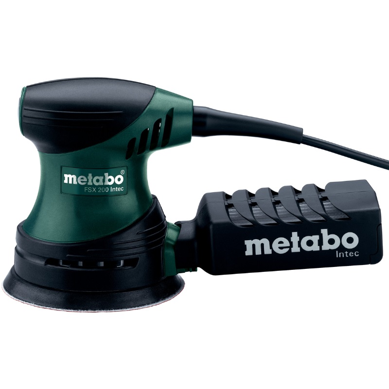 Эксцентриковая шлифмашина по дереву Metabo FSX 200 Intec (диаметр подошвы 125 мм, вес 1,4 кг) в Туле