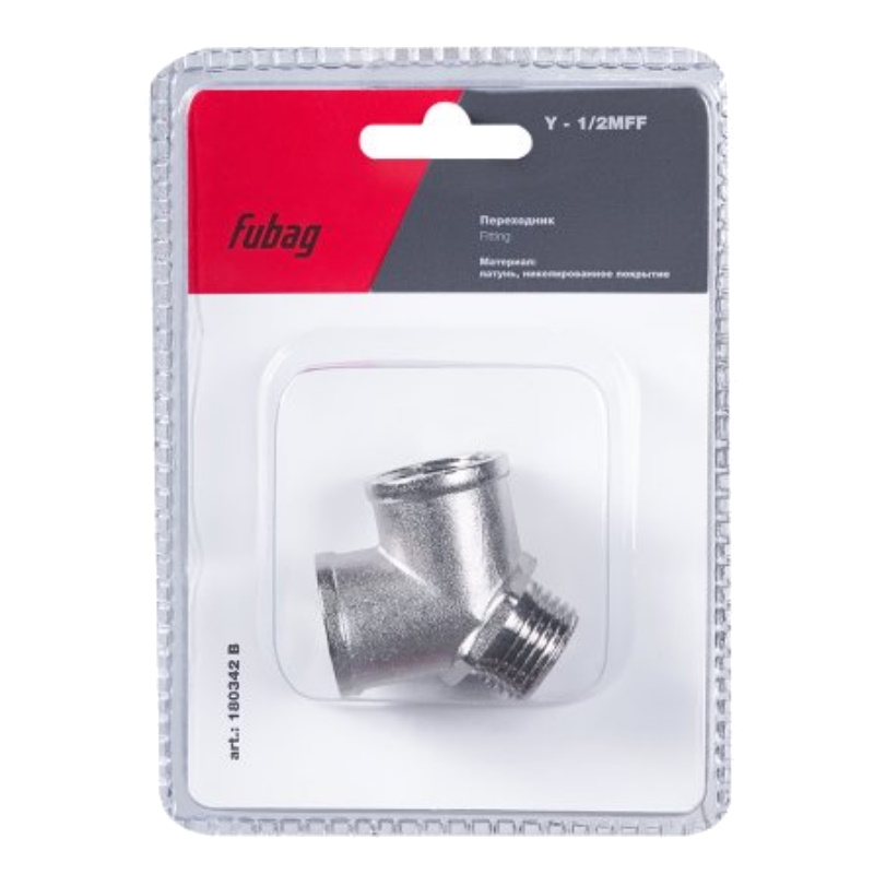 Переходник Fubag 180342B, Y – образный, 1/2"MFF, блистер