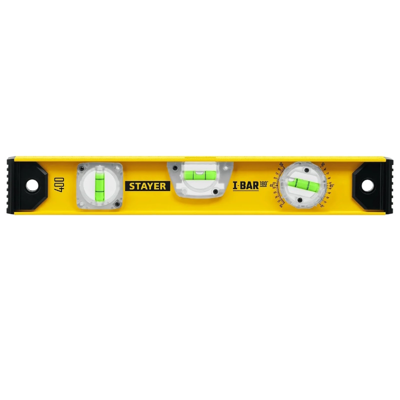 Уровень Stayer I-Bar 180 3470-040, с поворотным глазком, двутавровый, 400 мм