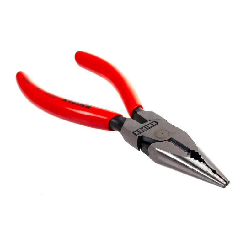 Плоскогубцы Knipex KN-0821145, комбинированные остроконечные с удлинёнными губками, 145 мм, фосфатированные, обливные ручки в Туле