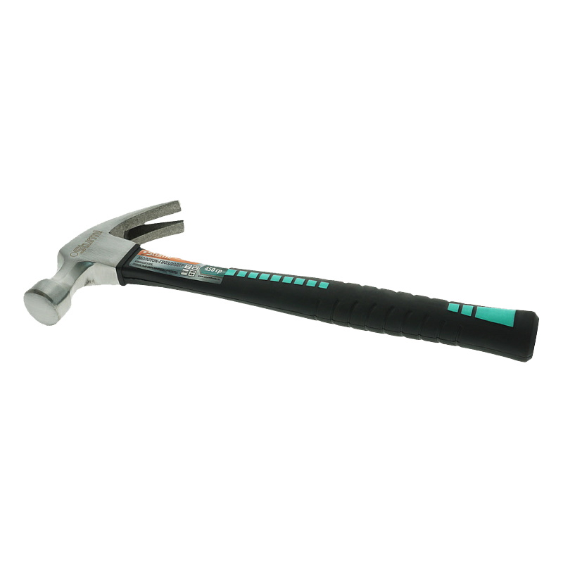 Молоток-гвоздодер Sturm 1010-62-FR0450, 450 г, кованый боек, обрезиненная рукоятка в Вологде