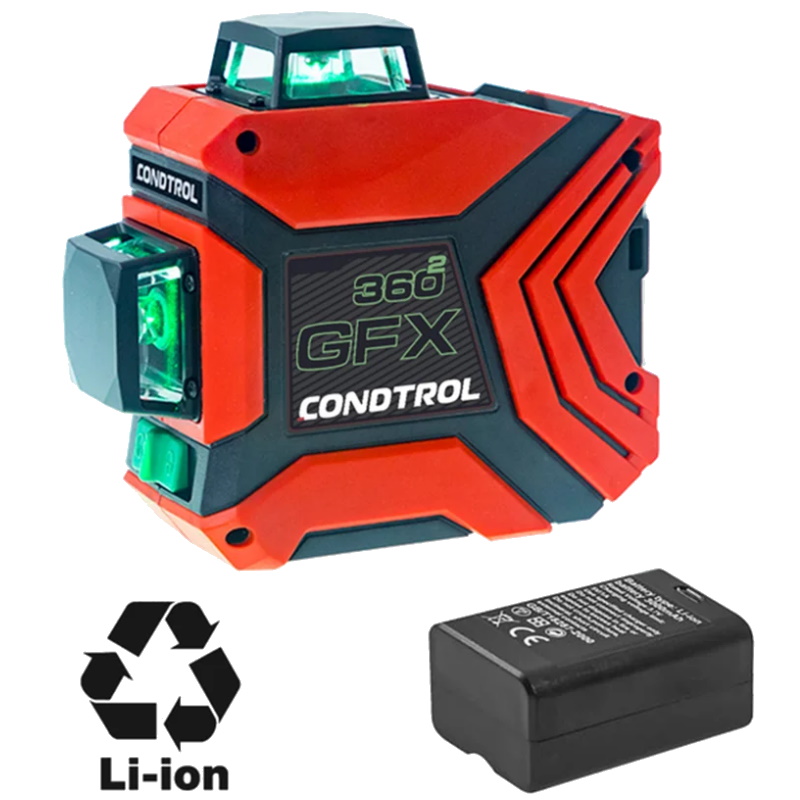 Нивелир лазерный Condtrol GFX 360-2 Kit 1-2-403 в Вологде
