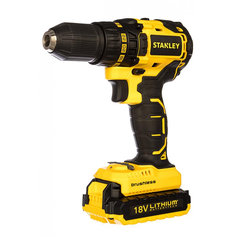 Аккумуляторная дрель-шуруповерт Stanley SBD20S2K в Кинешме