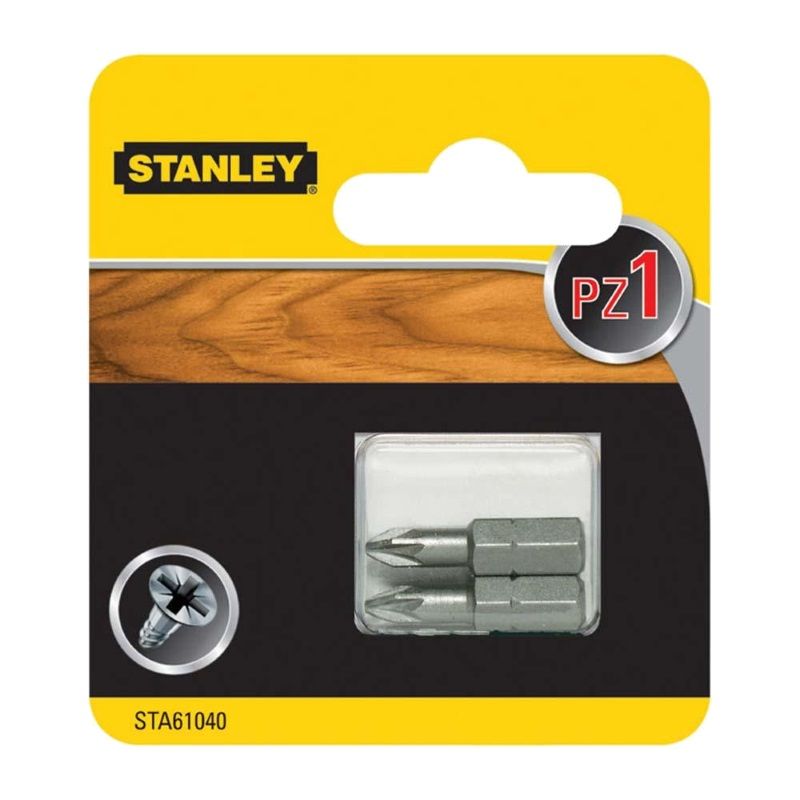 Набор бит Stanley STA61040-XJ, PZ1х25мм, 2 шт. в Александрове