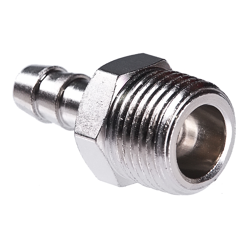 Переходник Fubag 180264 B, 1/2"М на елочку 10мм с обжимным кольцом, блистер 1 шт  в Туле