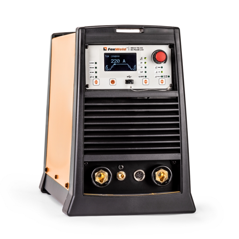 Аппарат аргонодуговой сварки FoxWeld Weco TIG 233 DC Pulse LCD 9145 392010₽