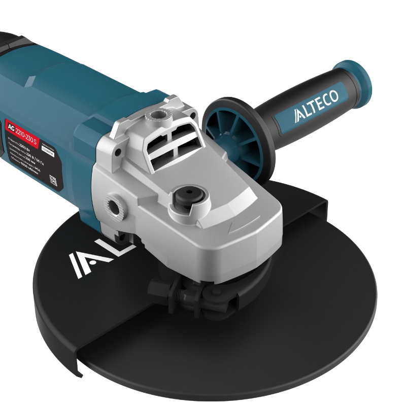 Угловая шлифмашина (болгарка) Alteco AG 2210-230 S 77295, 230 мм, 2200 Вт, плавный пуск в Вологде