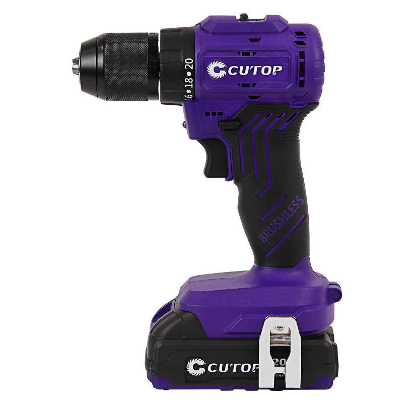 Шуруповерт Cutop E-Profi 01-885, 20В, 13мм, 2 Батареи, 2ач, З/у (кулер), пластиковый бокс  в Кинешме