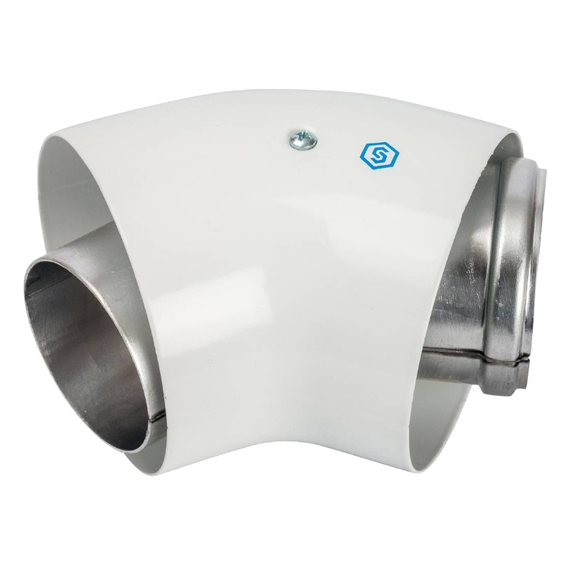 Отвод коаксиальный 45° Stout SCA-6010-000045 DN60/100 в Переславле