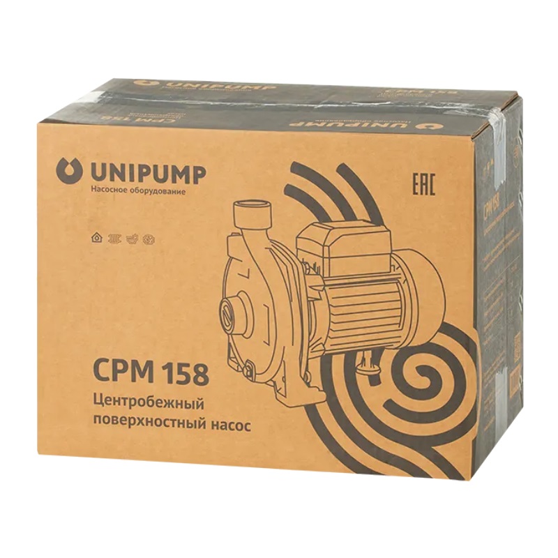 Консольный поверхностный насос Unipump CPM-158, 750Вт, 67290