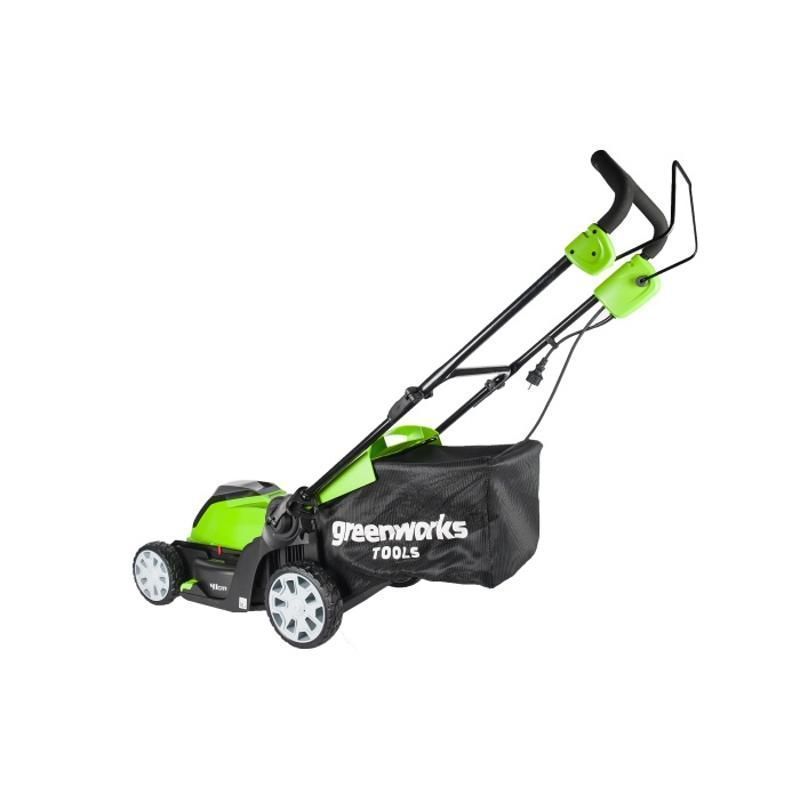 Электрическая газонокосилка Greenworks GLM1241 (1200Вт, 40см, ширина скашивания 41 см) в Коврове