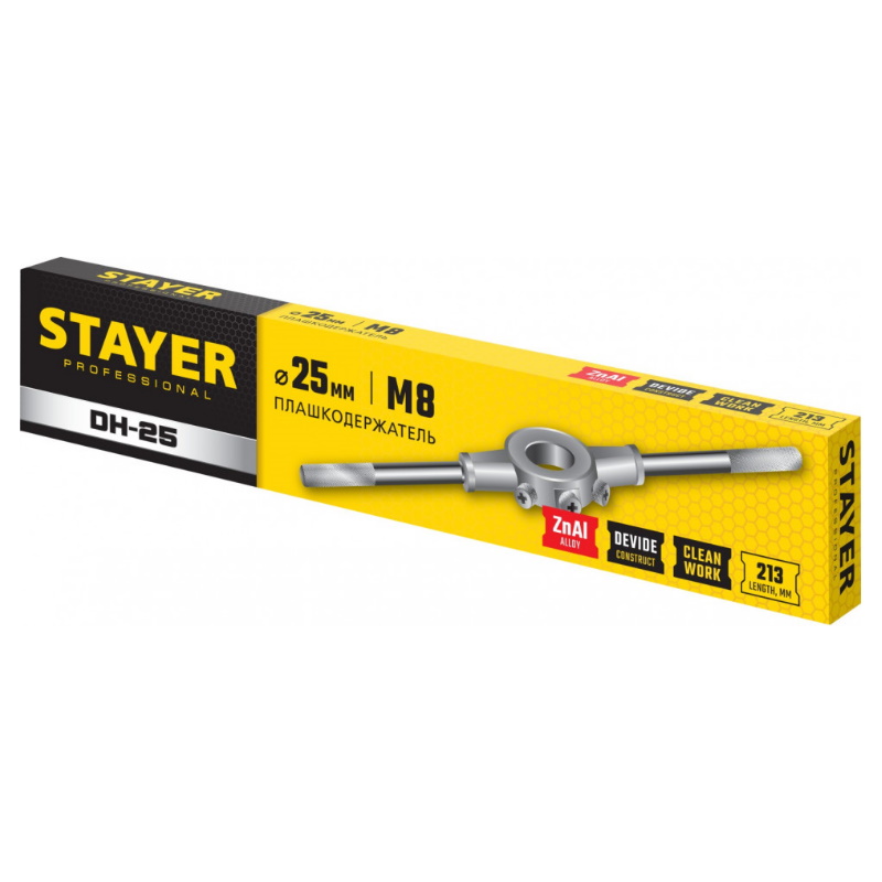 Плашкодержатель Stayer Professional DH-25 28037-25, d 25 мм