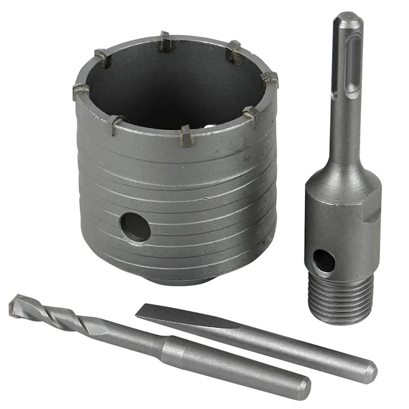 Коронка твердосплавная в сборе по бетону и кирпичу Berger BG1921 68 мм SDS 1387₽