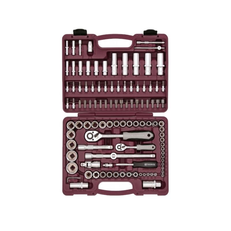Набор инструментов универсальный Thorvik UTS0108, 1/4", 1/2", 108 предметов в Кинешме