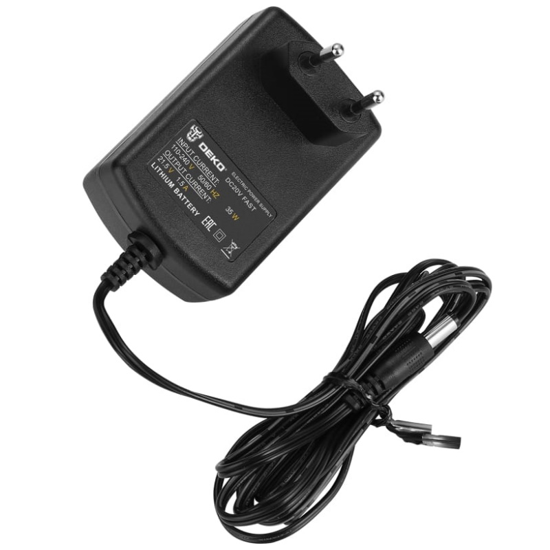 Быстрое зарядное устройство Deko DC20V FAST 065-1031 20В, Li-ion
