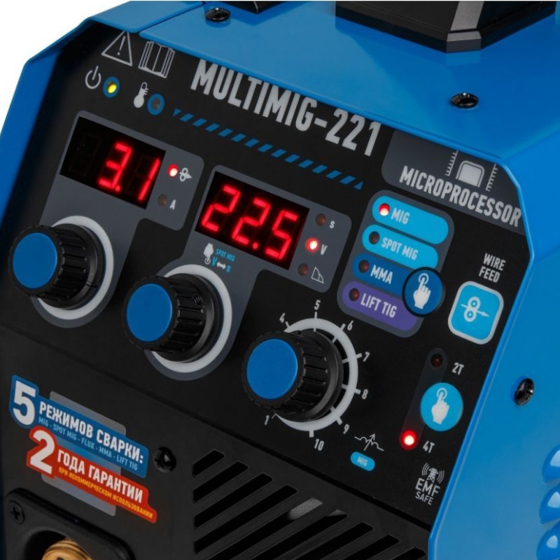 Полуавтомат сварочный Solaris MULTIMIG-221