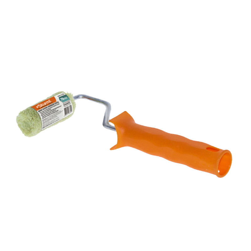 Мини-валик сменный Sturm SYNTEX 9040-33-070S 70 мм D 16 мм ворс 12 мм ручка D 6 мм 89₽