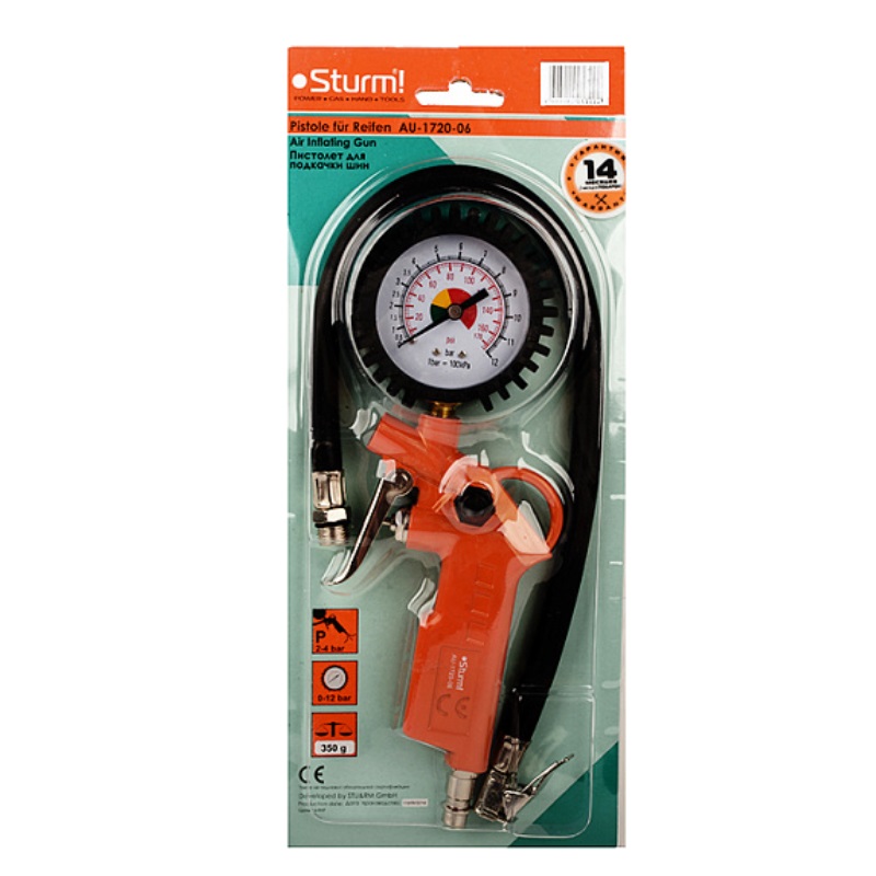 Пистолет для накачки шин Sturm AU-1720-06
