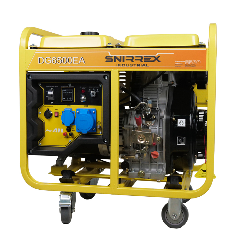 Дизельный генератор Snirrex DG6500EA