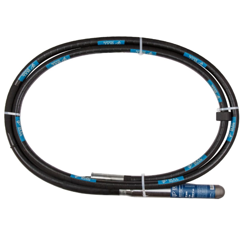 Вал гибкий Bull 1329659 6 м в сборе с вибронаконечником 48 мм для вибратора PCV 6026 22590₽