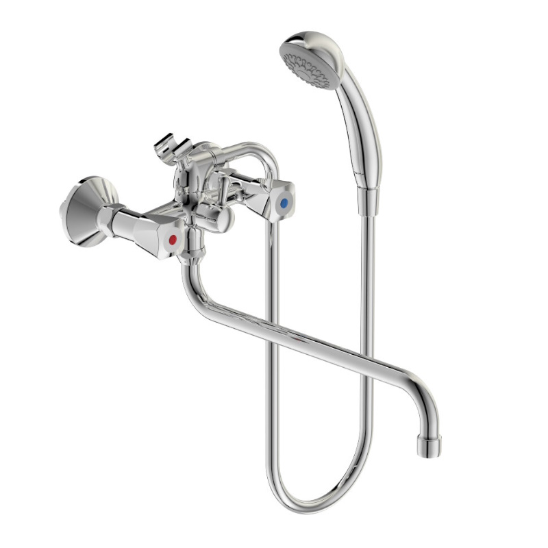 Двухвентильный смеситель для ванны Vidima PRACTIC ВА230АА