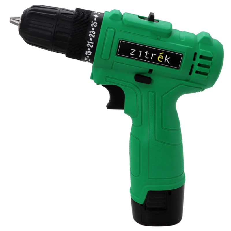 Аккумуляторная дрель-шуруповерт Zitrek Green 063-4040 16.8-Li-ion  (1,5 Ач, напряжение аккумулятора 16,8 В) в Ярославле