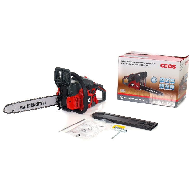Бензопила Geos Comfort CSP230 213334, 2 л.с., 40 см3, цепь 57 зв. Oregon в Кинешме