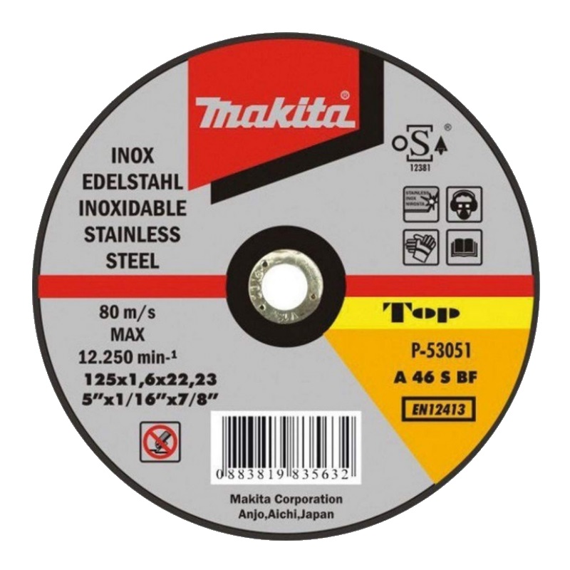 Диск отрезной Makita P-53051 ф125х22.2х1.6 мм