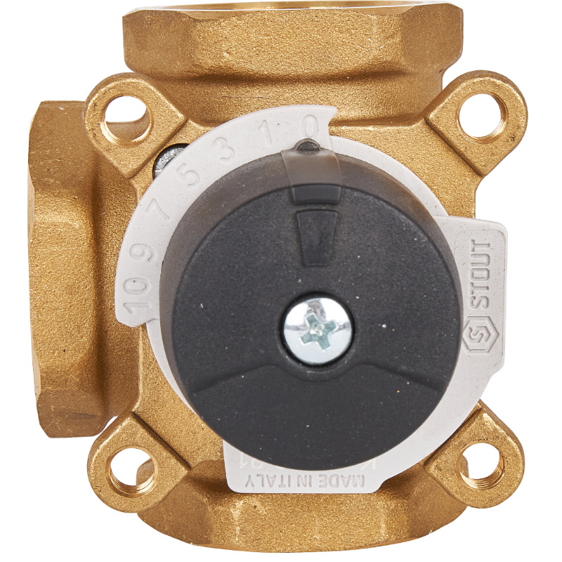 Клапан Stout KVs 15 SVM-0003-013201, 3-х ходовой, смесительный, 1 1/4" в Ярославле