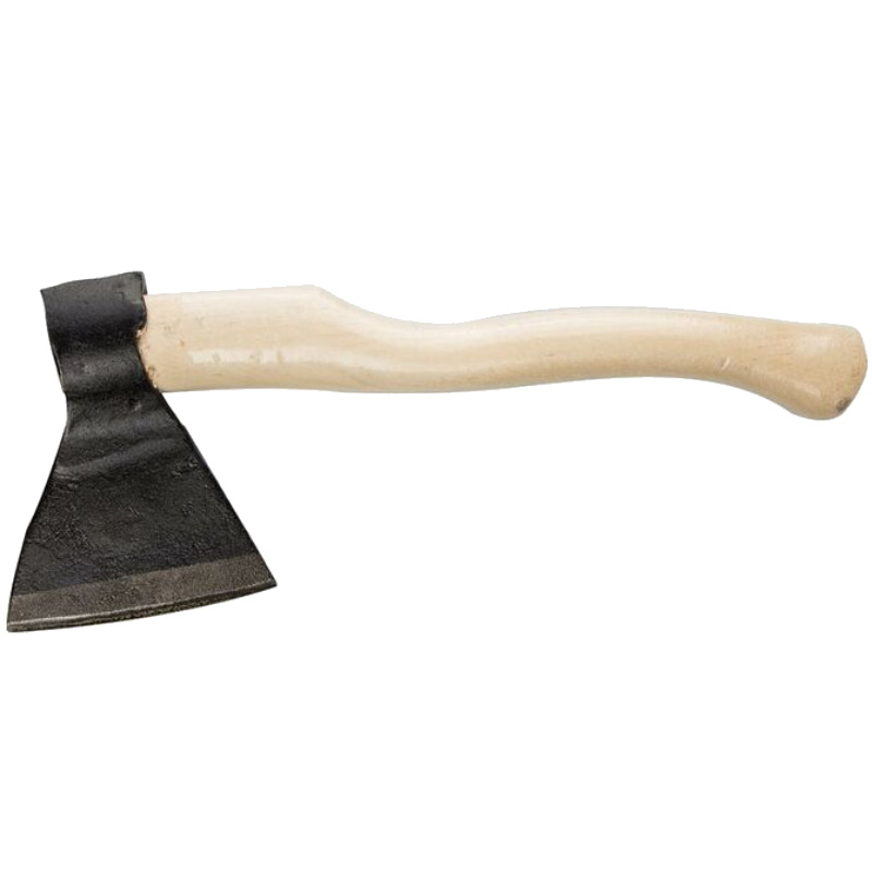 Топор кованый ИЖ 2072-20 с округлым лезвием и деревянной рукояткой 20 кг 1320₽