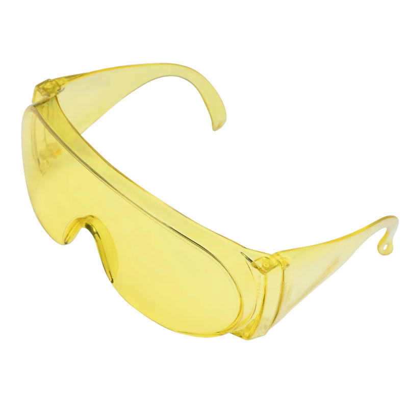 Очки защитные Сибртех 89157 открытого типа желтые ударопрочный поликарбонат Россия 69₽