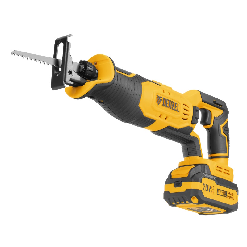 Пила сабельная аккумуляторная Denzel RS-180 28801, Li-Ion, 20 В  в Туле