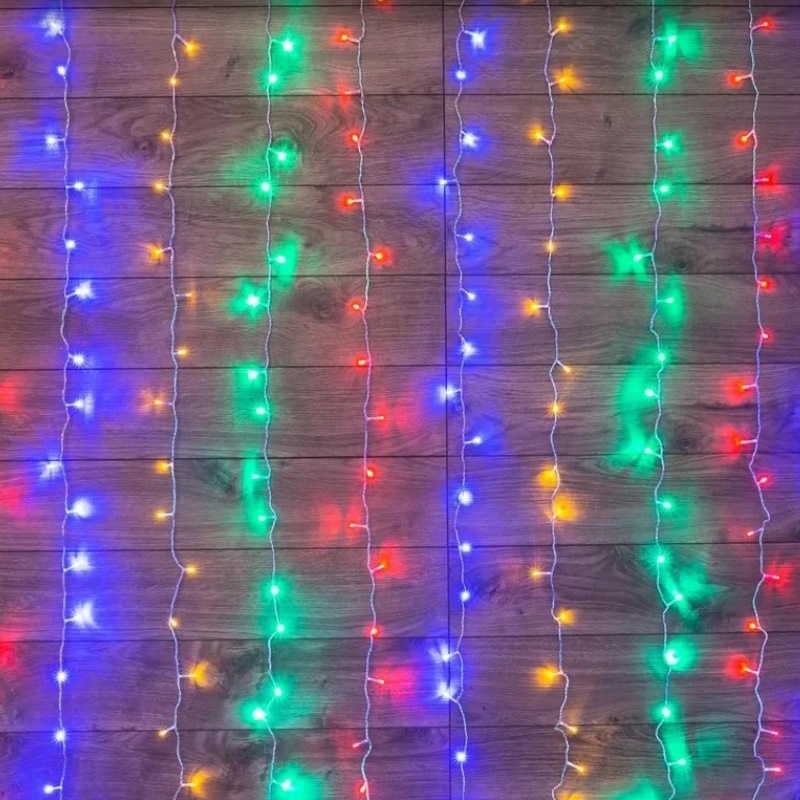 Гирлянда светодиодная Neon-Night "Светодиодный Дождь" 235-069 1250934 , 2х3м,  240LED, мульти  в Кинешме
