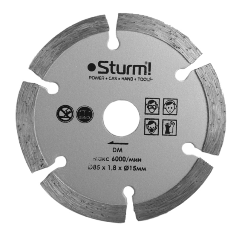 Алмазный диск Sturm CS5060MS-85-15-18 150₽
