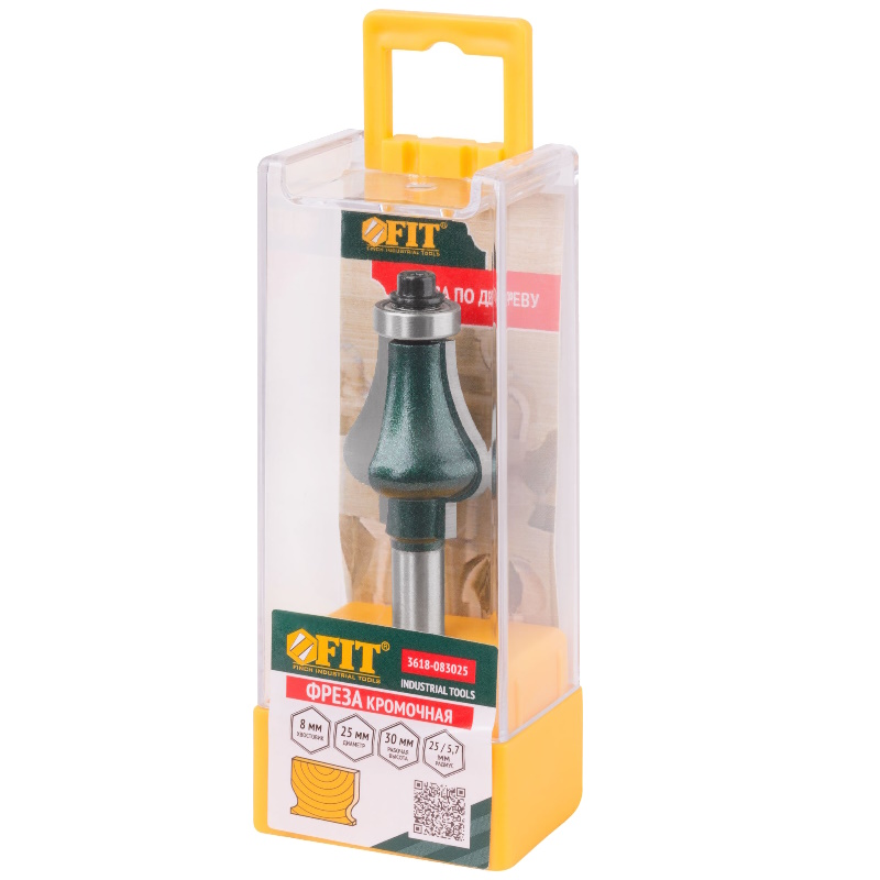 Фреза фигурная Fit 3618-083025, DxHxL=25х30х74,3 мм в Угличе