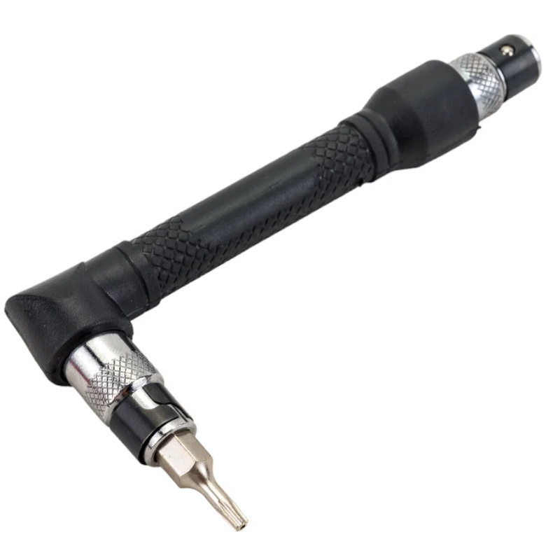 Набор бит JTC JTC-5358, 1/4"DR TORX с отверстием, T10H-T40H, с Г-образным держателем, 8 предметов
