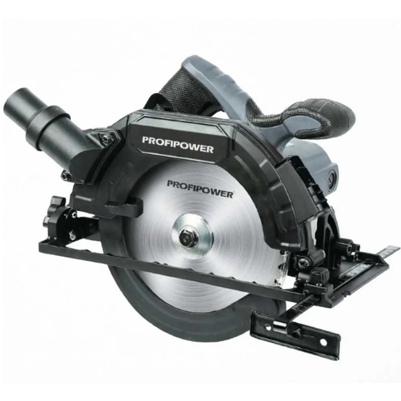 Пила циркулярная ProfiPower LASER ДП-190 E0340 (1600Вт, 5000об/мин, диск 190х20мм, пропил 47/68мм, 45°)