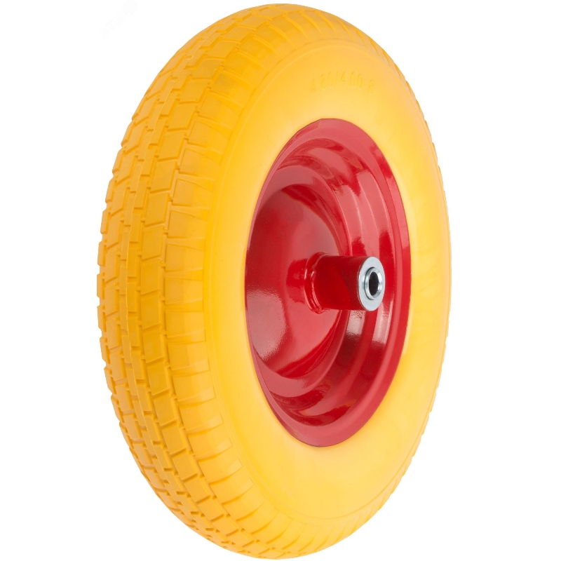 Колесо запасное Fit 77586 полиуретановое 390х90x230 мм для тачки 77556 PU 480400-8 3255₽