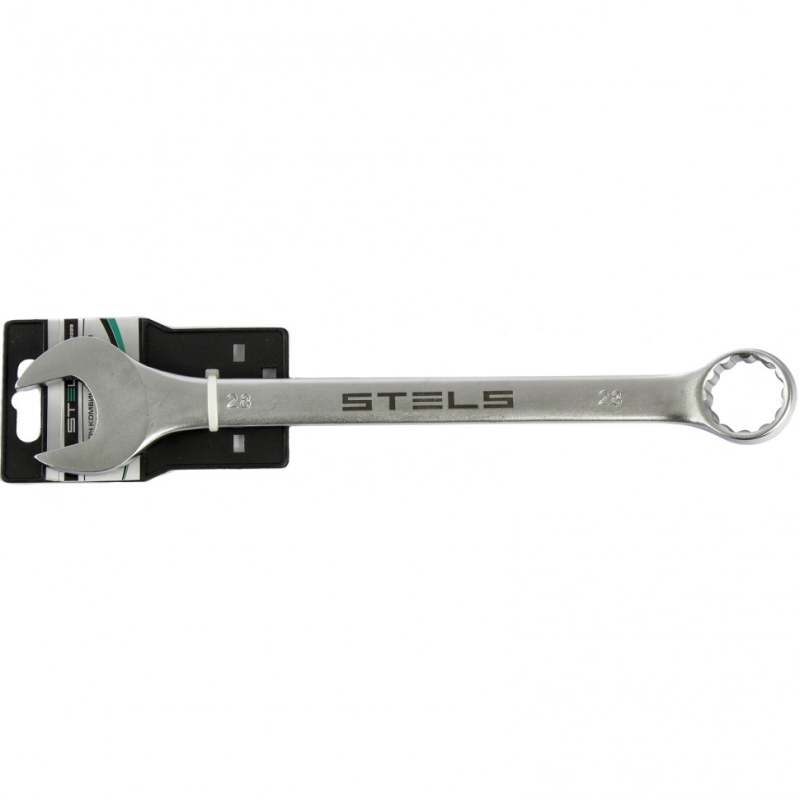 Ключ комбинированный Stels 15229 (28 мм, CrV, матовый хром) в Муроме
