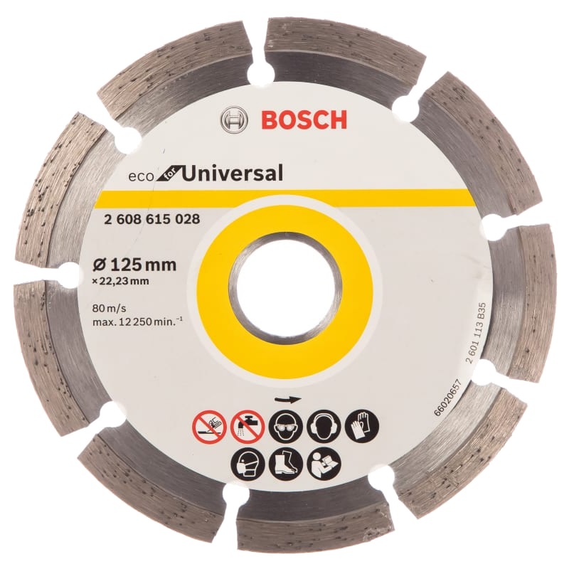 Алмазный диск Bosch for Universal Segmented 2.608.615.028 (125x22,23 мм)