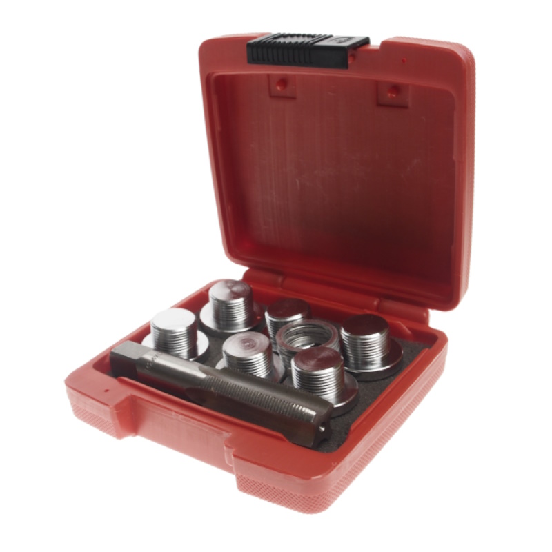 Набор для ремонта резьбы маслосливных отверстий JTC JTC-2048 24мм в боксе 4468₽