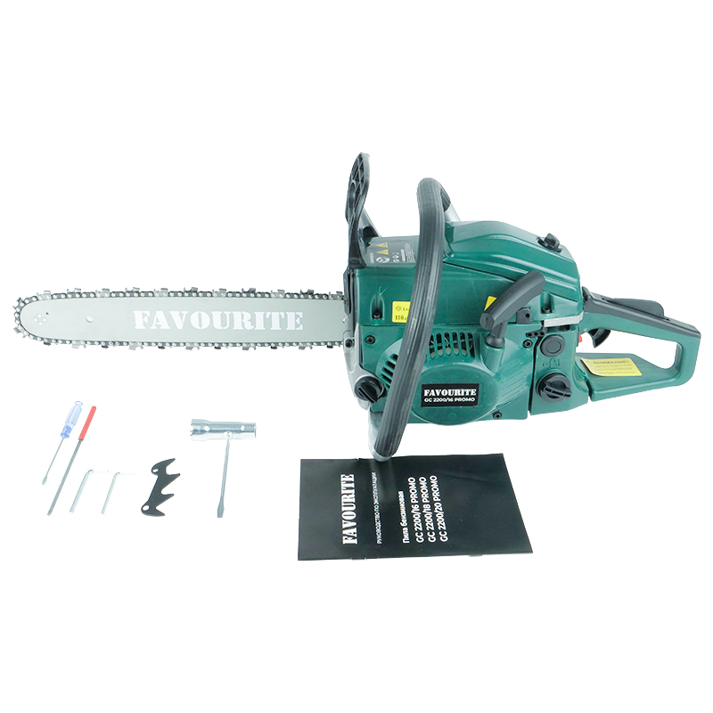 Садовая бензопила Favourite GC 2200/16 132302216 (шаг цепи 0.325", двигатель объемом 52 см3, без подкачки) в Муроме