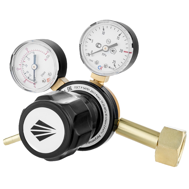 Регулятор расхода газа Сварог У-30АР-40-5 00000100506 универсальный манометр с поверкой 2872632000 1556₽