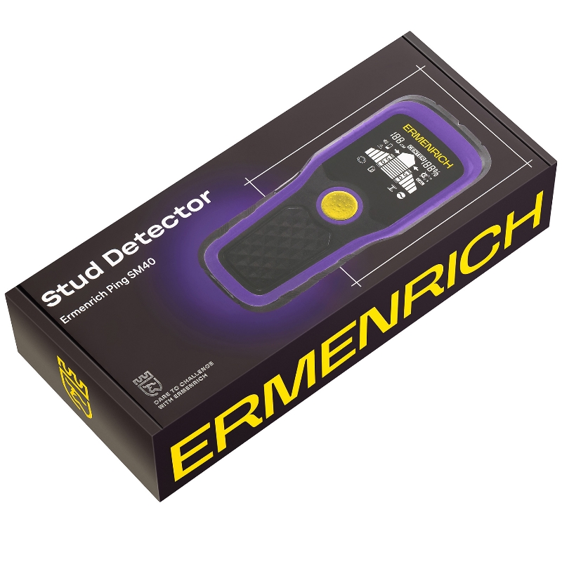 Детектор проводки Ermenrich Ping SM40 85687