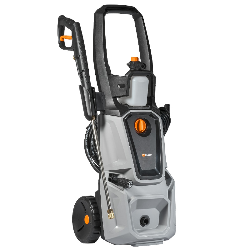 Мойка высокого давления Bort KEX-2700-R 93416145 25 Квт 190 бар 8 лмин бесщеточный двигатель набор аксессуаров 12 шт автоотключение при перегр 24599₽
