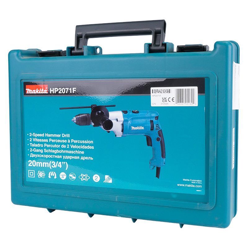 Ударная дрель Makita HP 2071F 1010 Вт