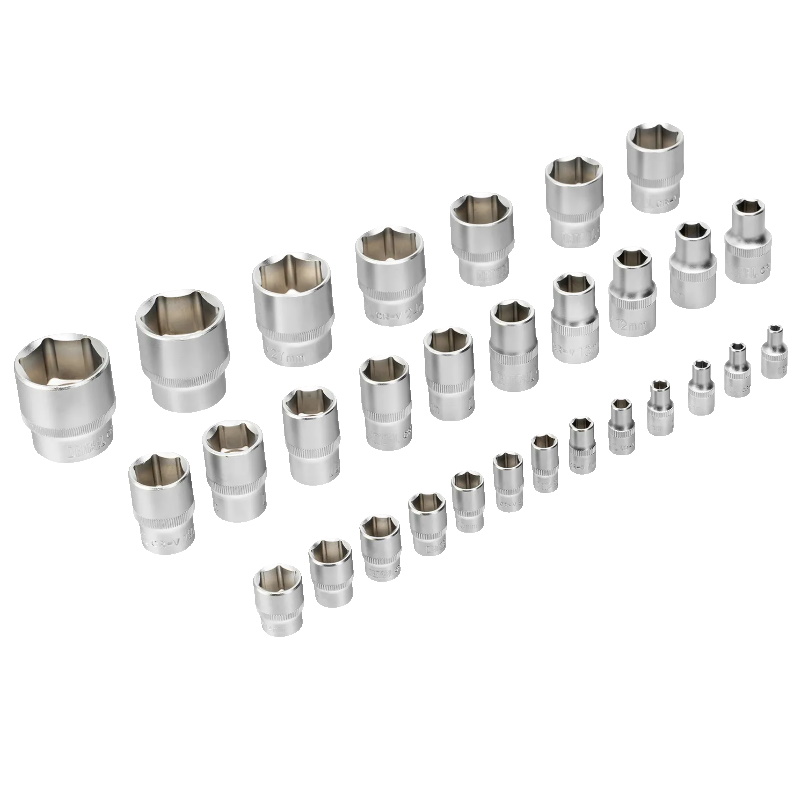 Набор инструментов Denzel 15814, 1/2", 1/4", CrV, S2, пластиковый кейс, 109 предметов