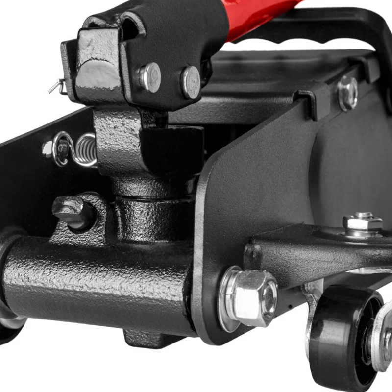 Домкрат подкатной Startul AUTO ST8014-08, 2,5 т, низкопрофильный, поворотная ручка, высота 85-380 мм, резиновая опора в Александрове